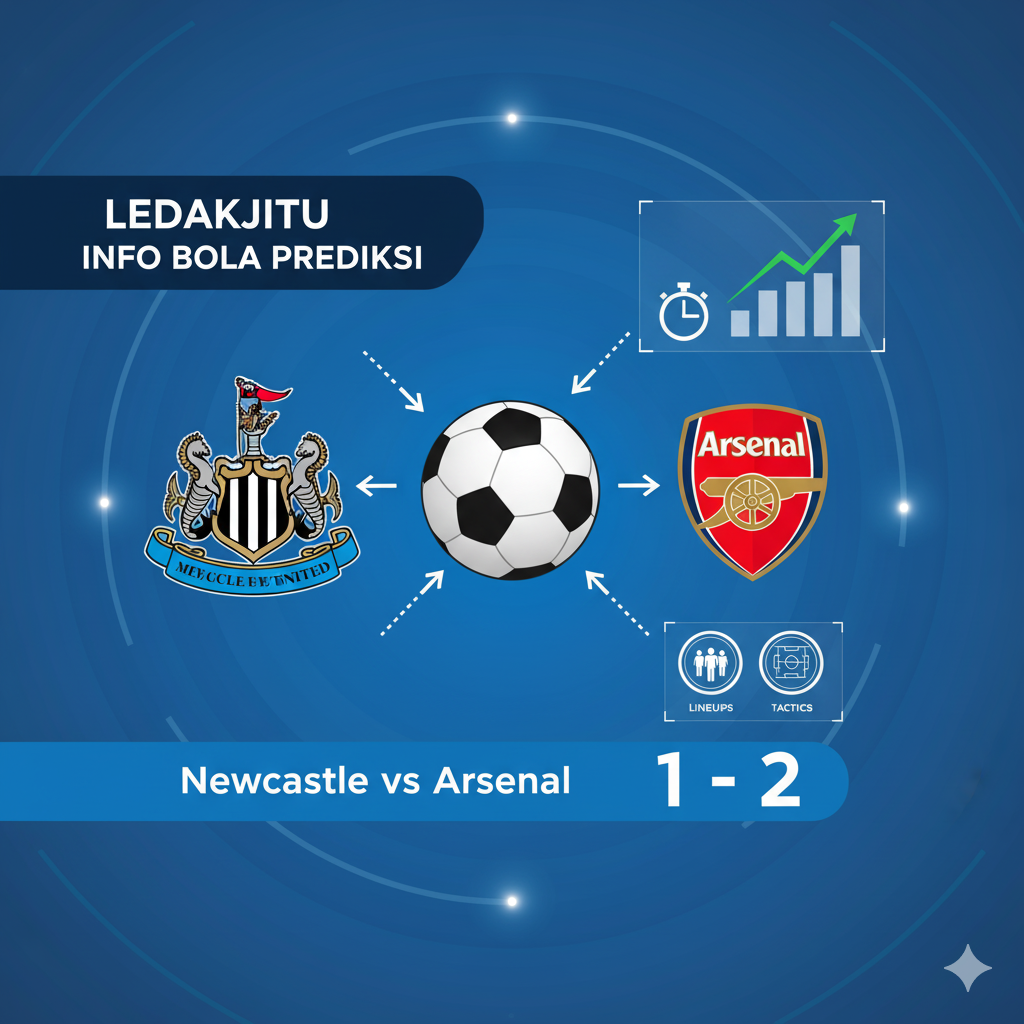 LEDAKJITU INFO BOLA PREDIKSI Newcastle vs Arsenal