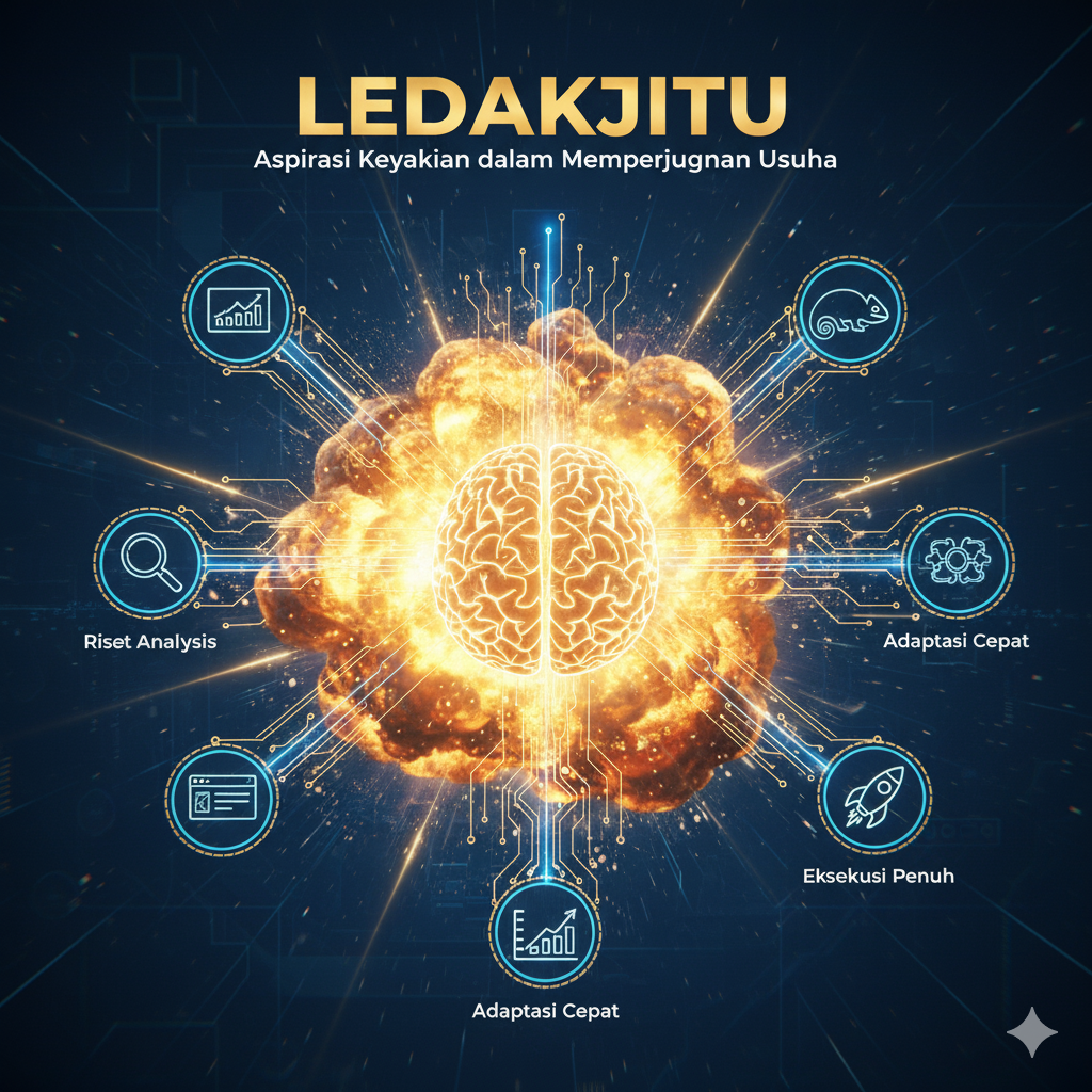 LEDAKJITU – Aspirasi keyakinan dalam memperjuangkan usaha