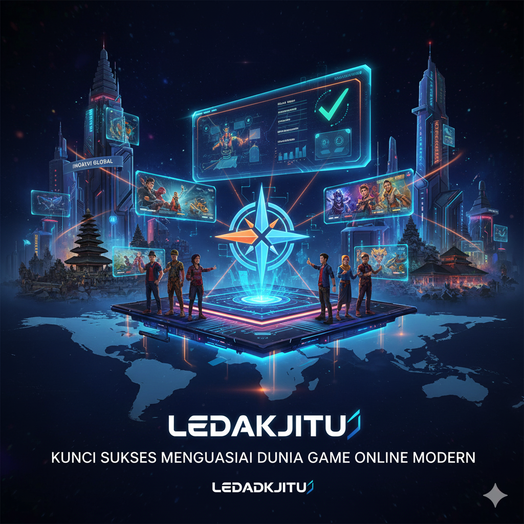LEDAKJITU Kunci Sukses menguasai Dunia Game Online Modern