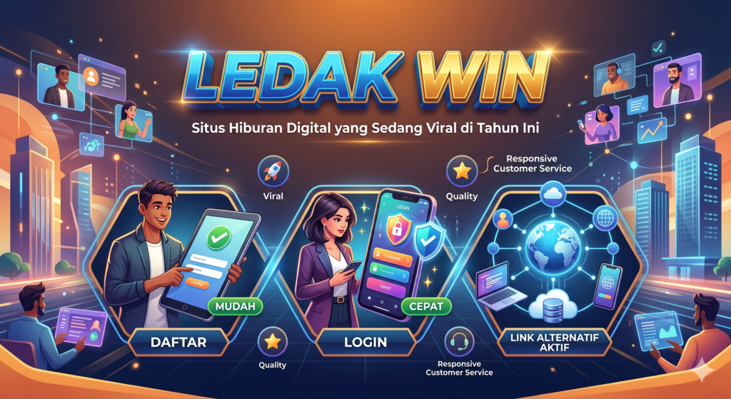LEDAK WIN Situs Hiburan Digital yang Sedang Viral