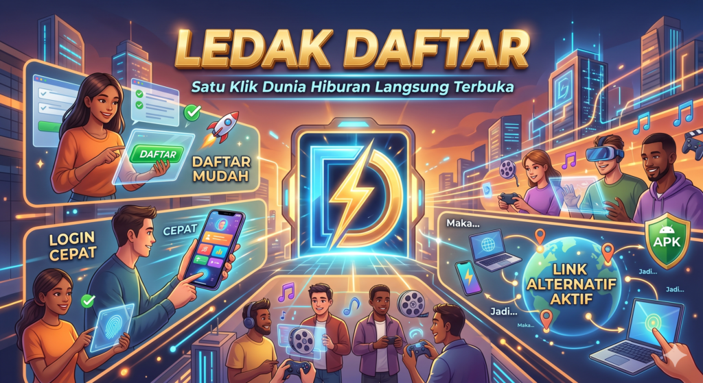 LEDAK DAFTAR Satu Klik Dunia Hiburan Langsung Terbuka