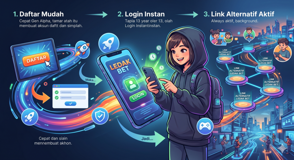 LEDAK BET Tren Platform Populer yang Banyak Dicari Gen Alpha
