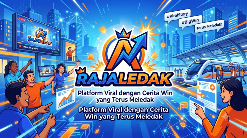 RAJALEDAK Platform Viral dengan Cerita Win